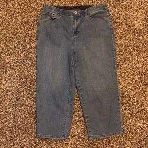 Christopher & Banks denim capris